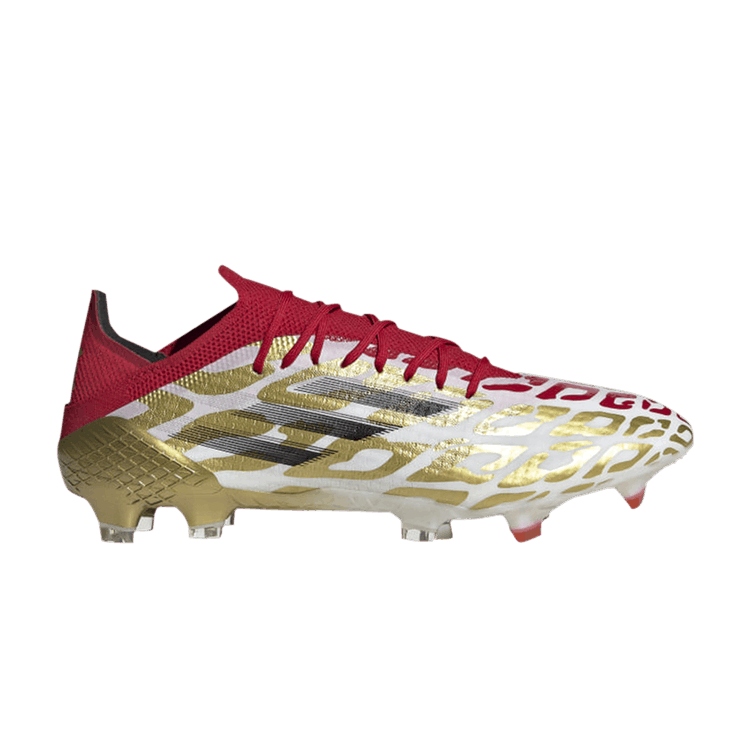 adidas X Speedflow Mo Salah.1 FG Gold White Scarlet