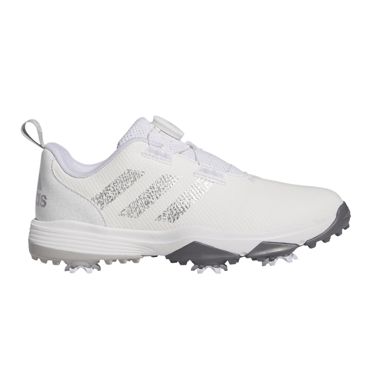 adidas Codechaos 22 BOA Golf Cloud White Silver Metallic Grey Two (GS)
