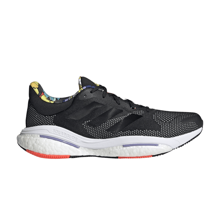 adidas Solarglide 5 Black Solar Red Purple