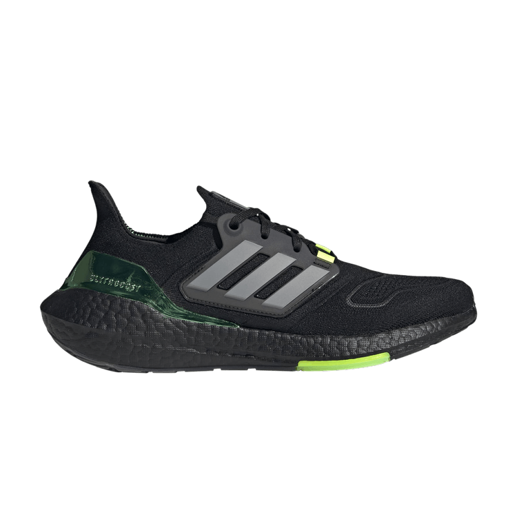 adidas Ultra Boost 22 Black Iron Metallic Beam Green