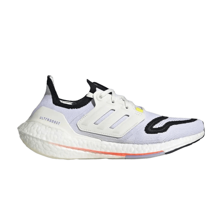 adidas Ultra Boost 22 White Black Solar Red (Women's)