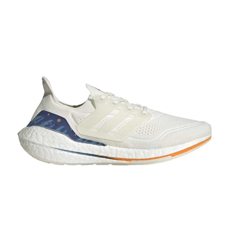 adidas Ultra Boost 21 White Royal Blue