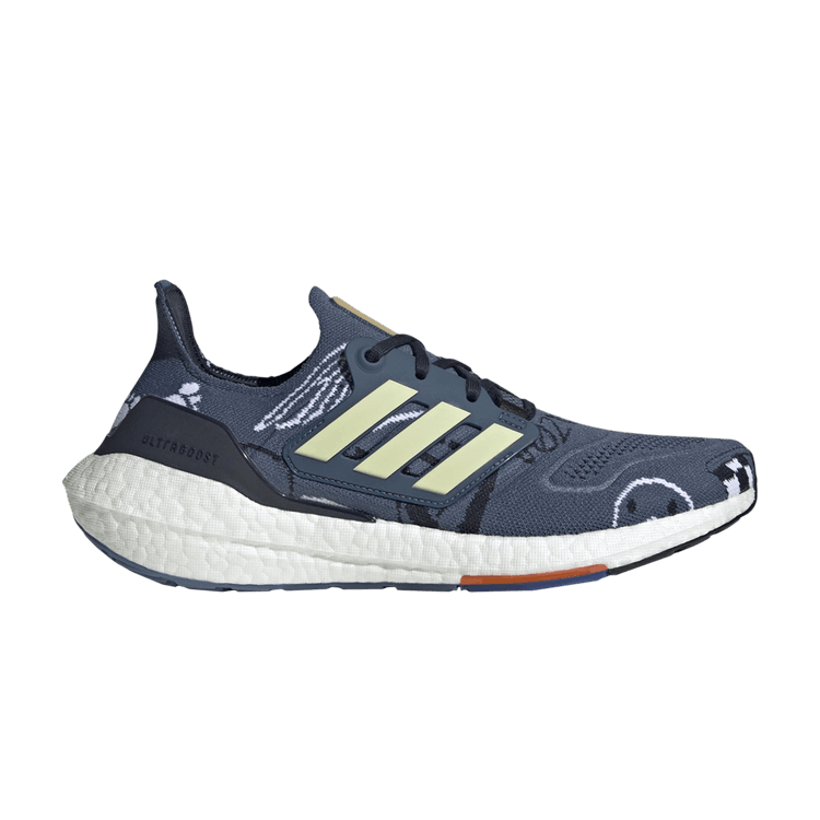 adidas Ultra Boost 22 Wonder Steel Almost Yellow