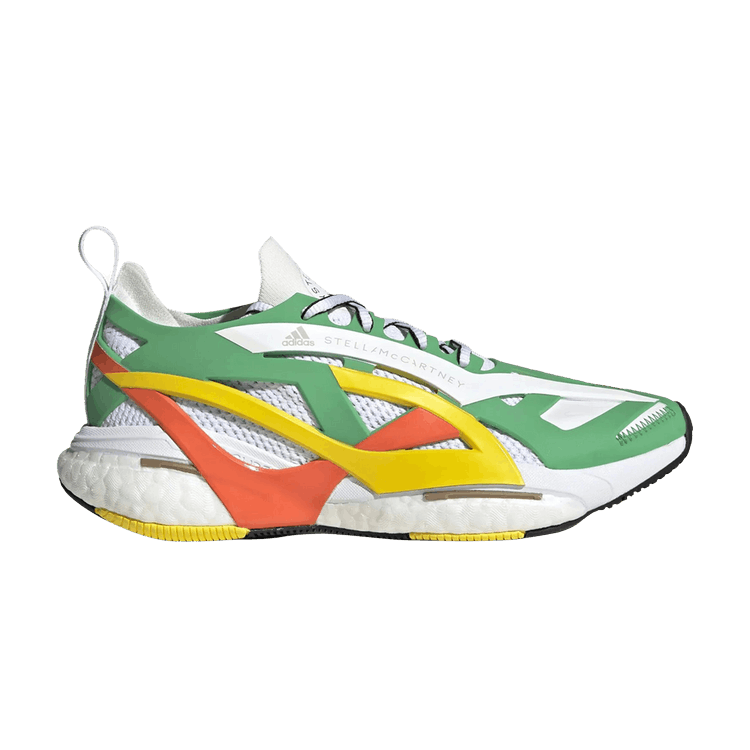adidas Solarglide Stella McCartney Green Cloud White Semi Impact Orange (Women's)