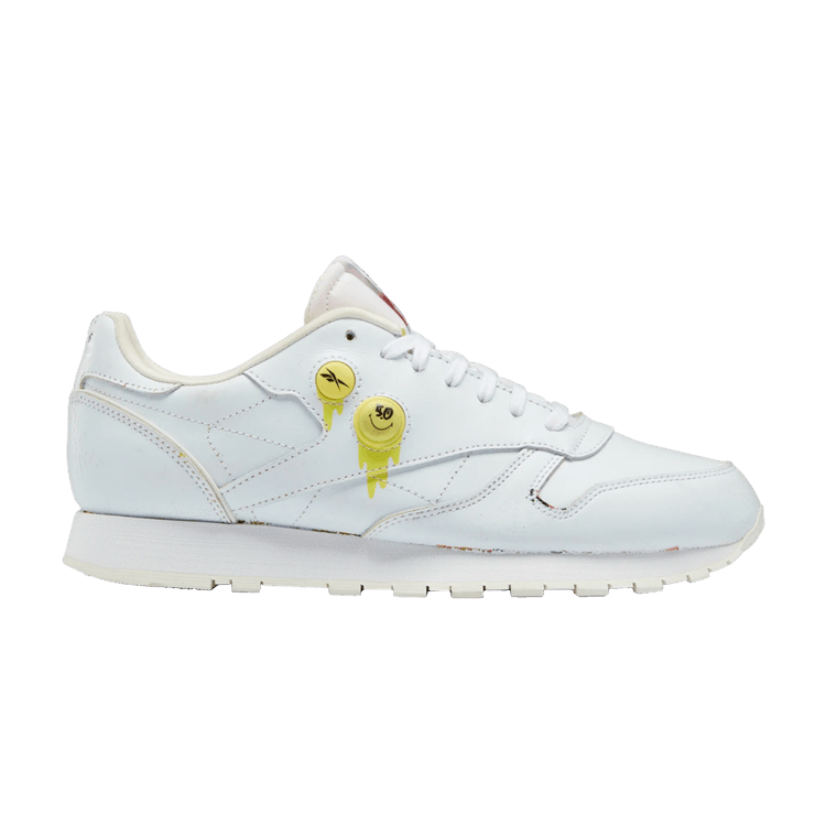 Reebok Classic Leather Pump 50th Anniversary Smiley