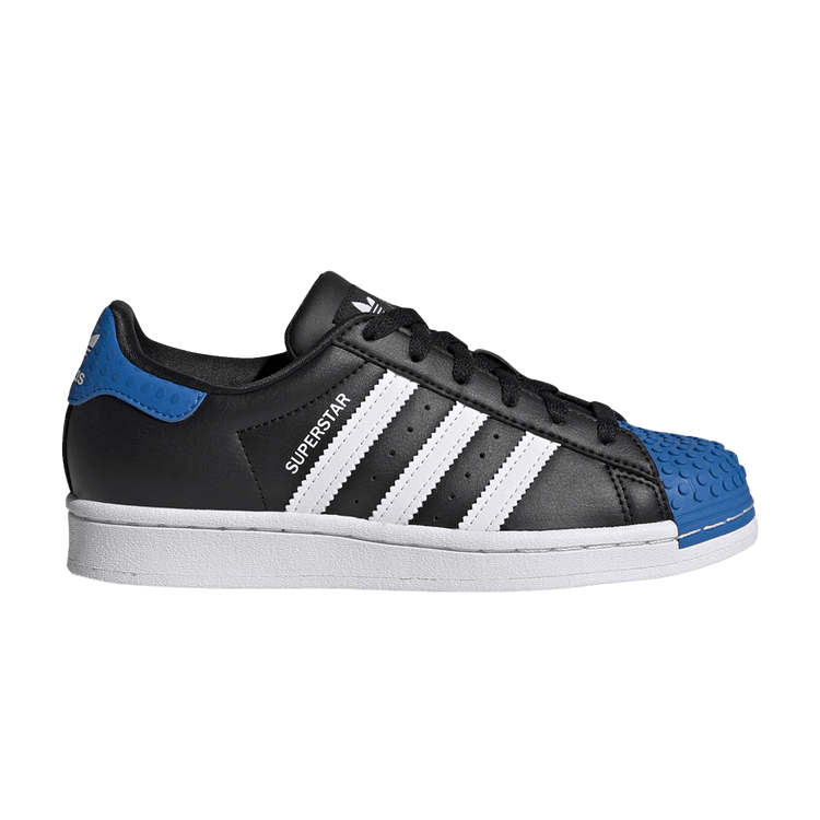 adidas Superstar LEGO Black Blue White (GS)