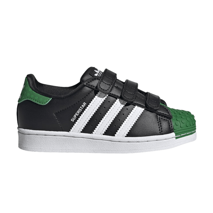 adidas Superstar LEGO Black Green White (PS)