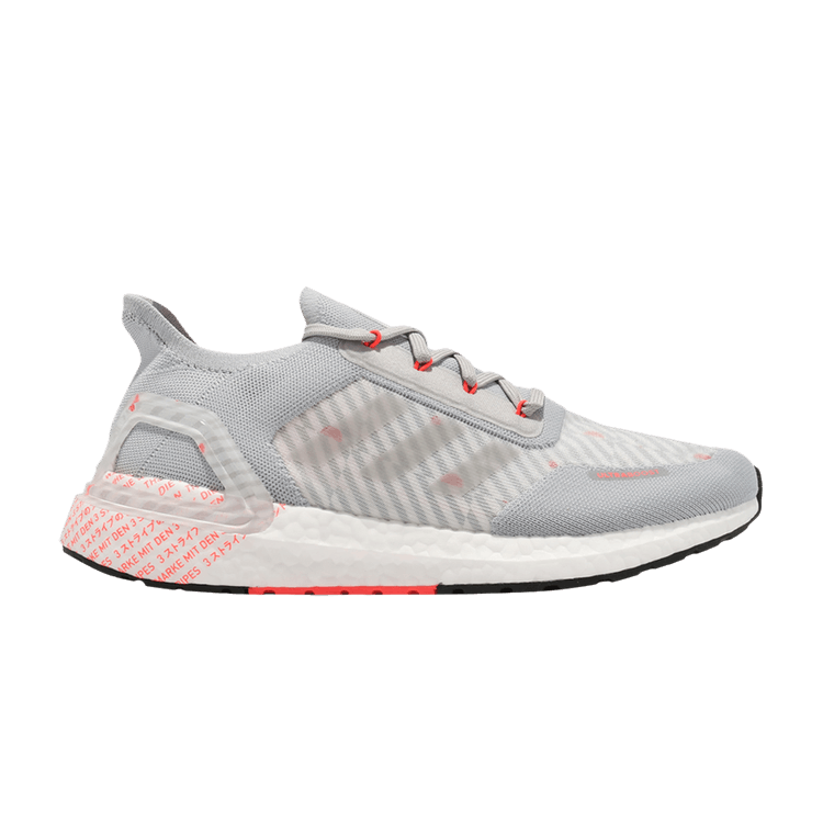 adidas Ultra Boost 20 City Light Grey Solar Red