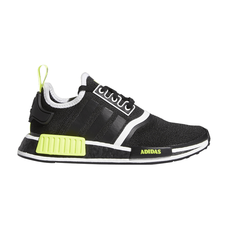 adidas NMD R1 Black Solar Yellow (GS)