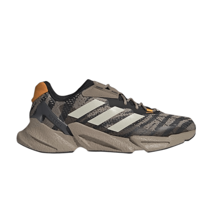adidas X9000L4 Chalky Brown Bright Orange