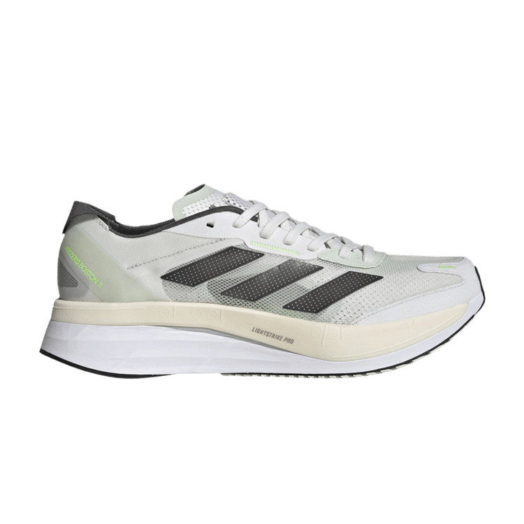 adidas Adizero Boston 11 Crystal White Linen Green