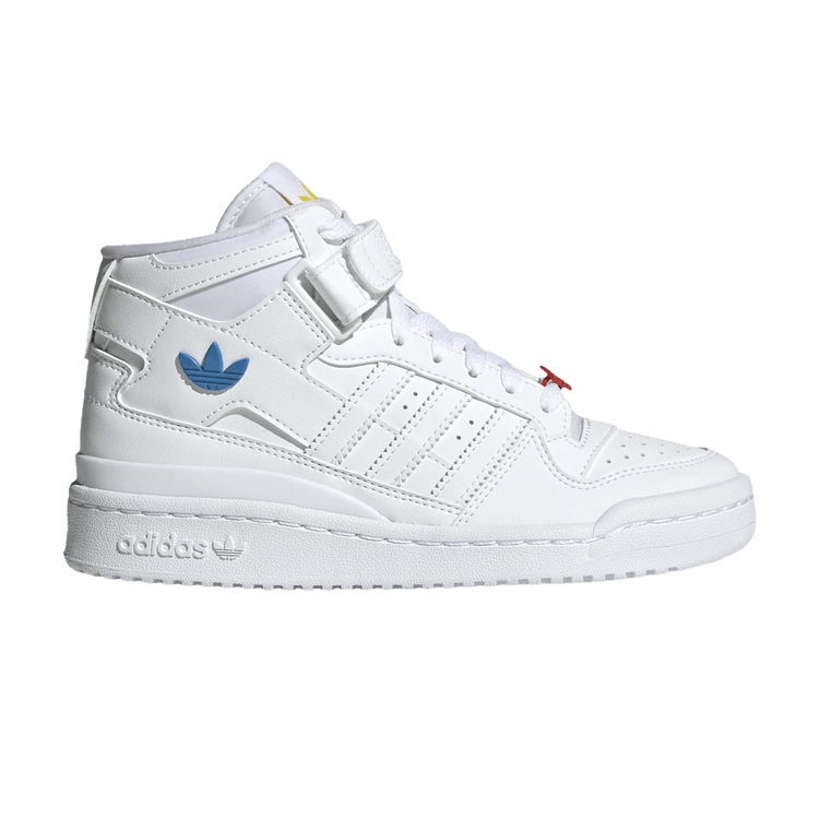 adidas Forum Cloud White Red Bright Blue (GS)