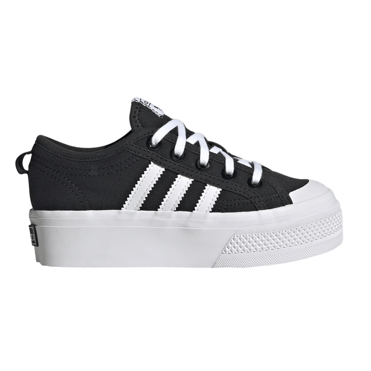 adidas Nizza Platform Core Black Cloud White (PS)