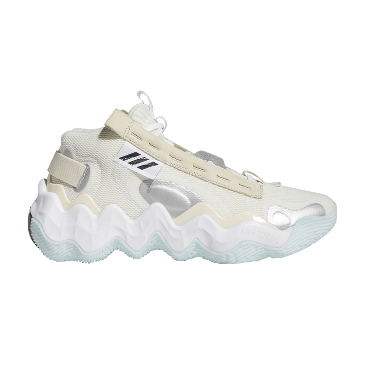 adidas Exhibit B Candace Parker Mid Off White Silver Ecru Tint (Women's)