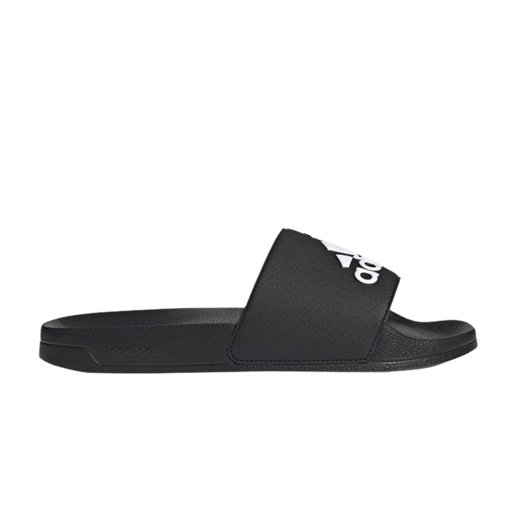 adidas Adilette Shower Slides Black White