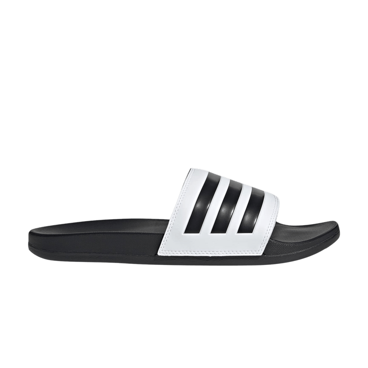 adidas Adilette Comfort Slides Cloud White Core Black