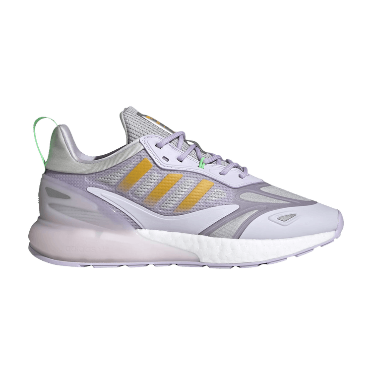 adidas ZX 2K Boost 2.0 Purple Tint Semi Solar Gold Matte Silver (Women's)