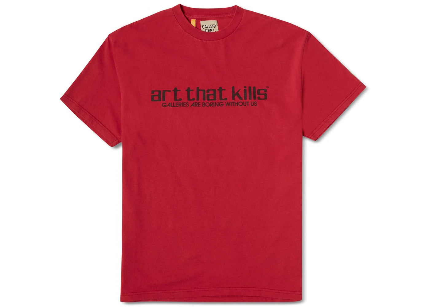 Gallery Dept. Art That Kills Logo T-shirt Red