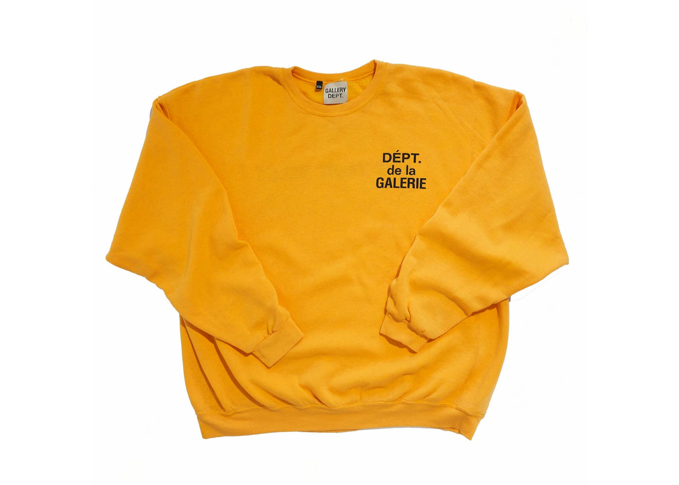 Gallery Dept. Art That Kills Reversible Crewneck Sweatshirt Yellow