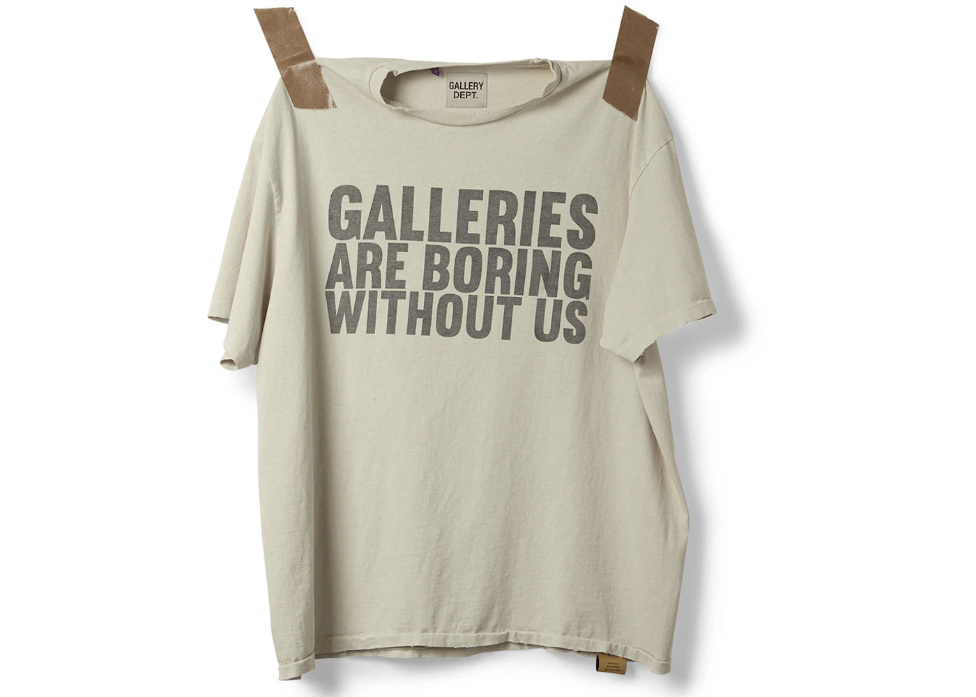 Gallery Dept. Boring Tee Archival White