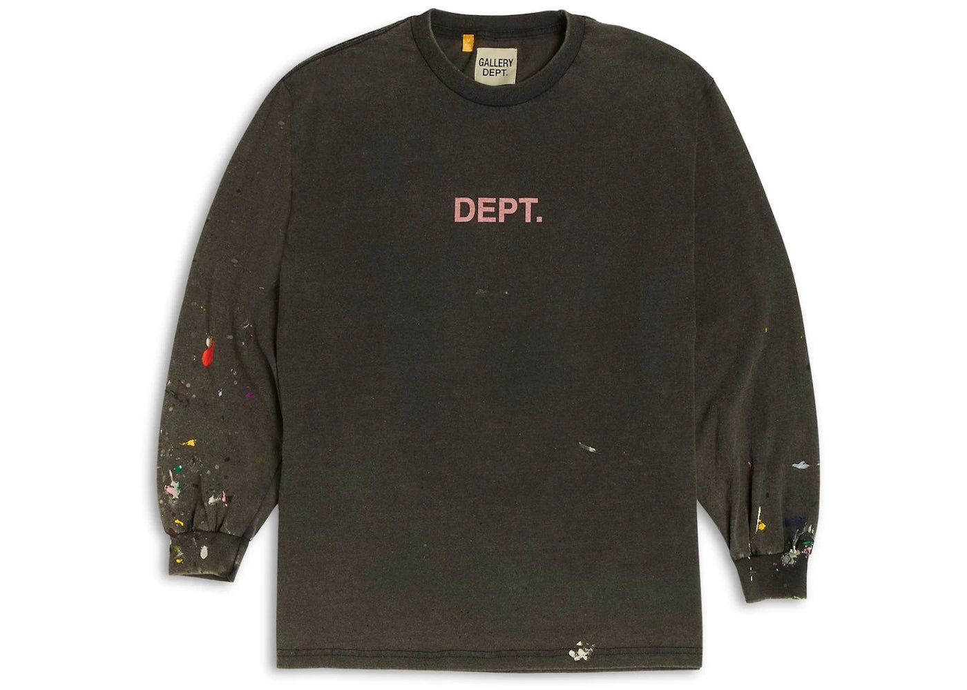 Gallery Dept. DEPT. Painted L/S T-shirt Black