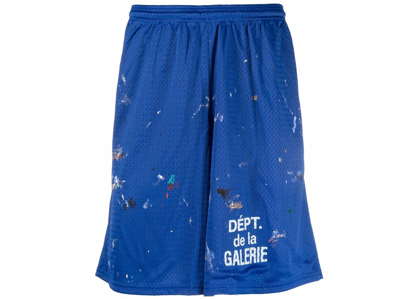 Gallery Dept. French Studio Gym Paint Shorts Blue/White