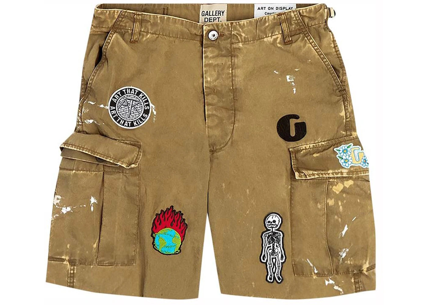 Gallery Dept. Kenzie Fatigue Cargo Short Olive