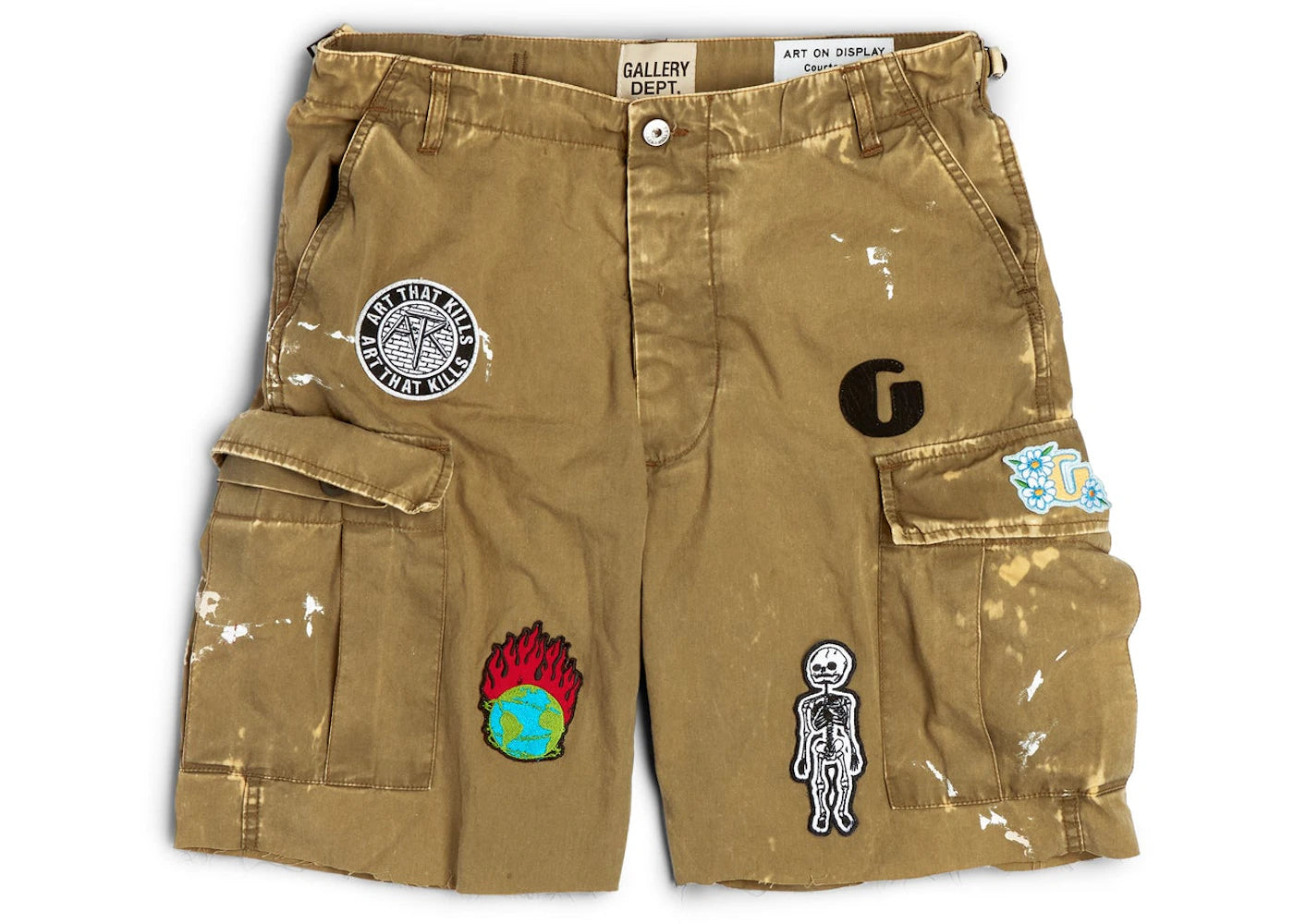 Gallery Dept. Kenzie Fatigue Cargo Shorts Olive