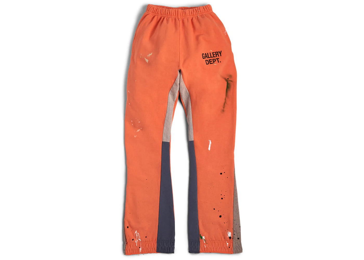Gallery Dept. Painted Flare Sweat Pants Orange