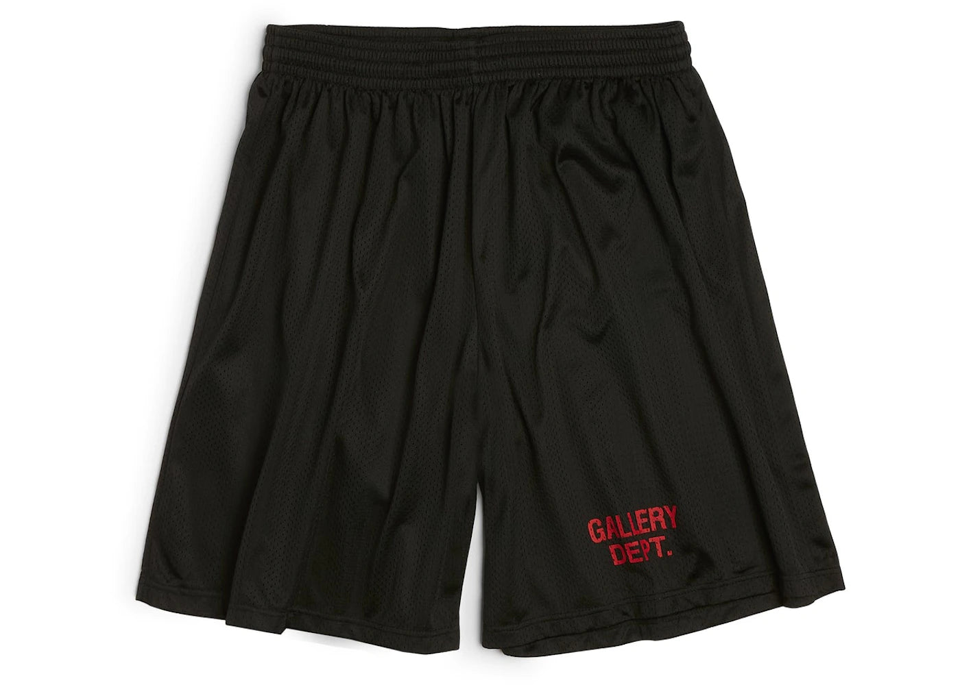 Gallery Dept. Studio English Logo Gym Shorts Black/Red