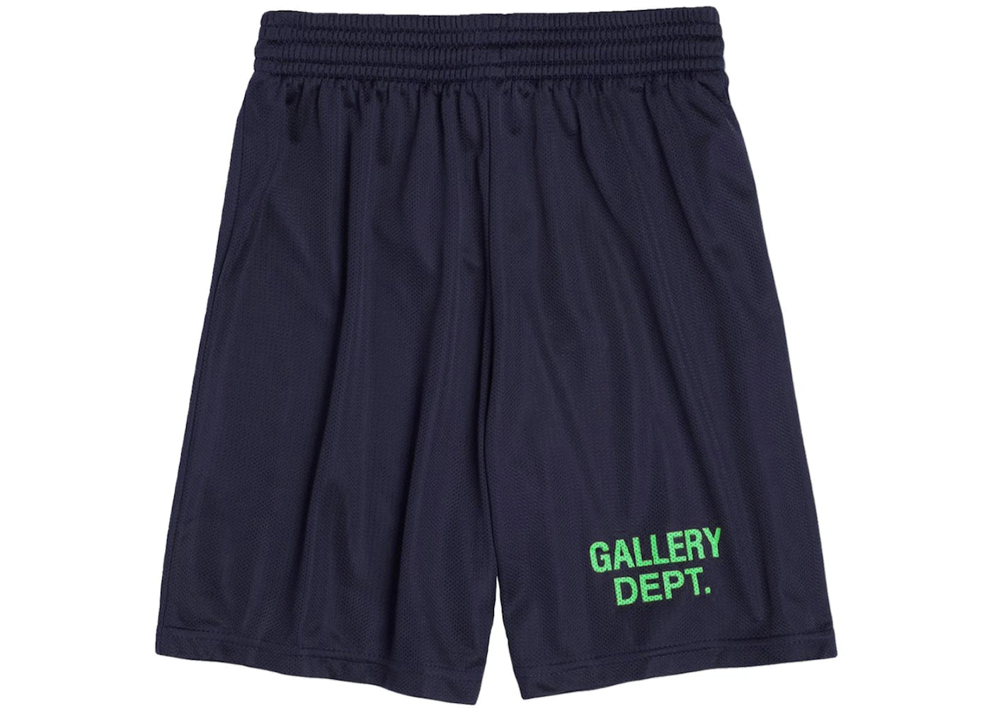 Gallery Dept. Studio English Logo Gym Shorts Navy/Green