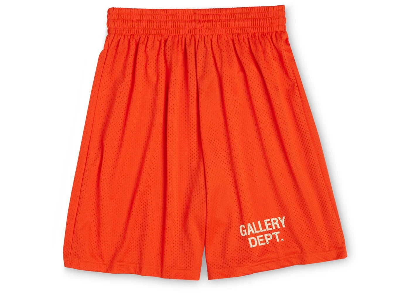 Gallery Dept. Studio English Logo Gym Shorts Orange