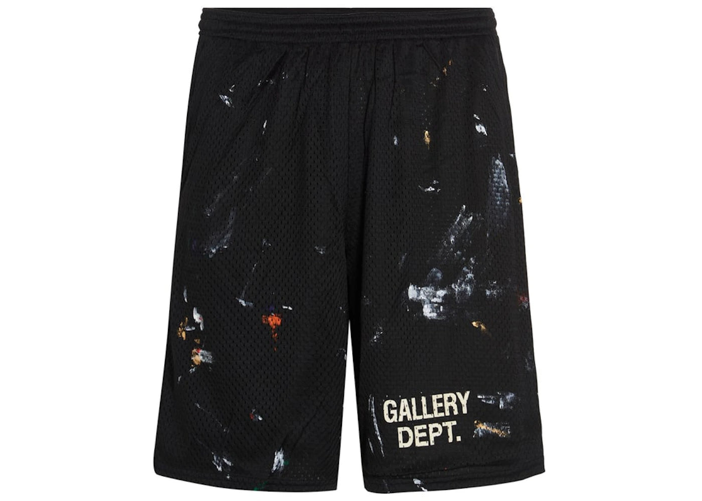 Gallery Dept. Studio Gym Paint Shorts Black/White