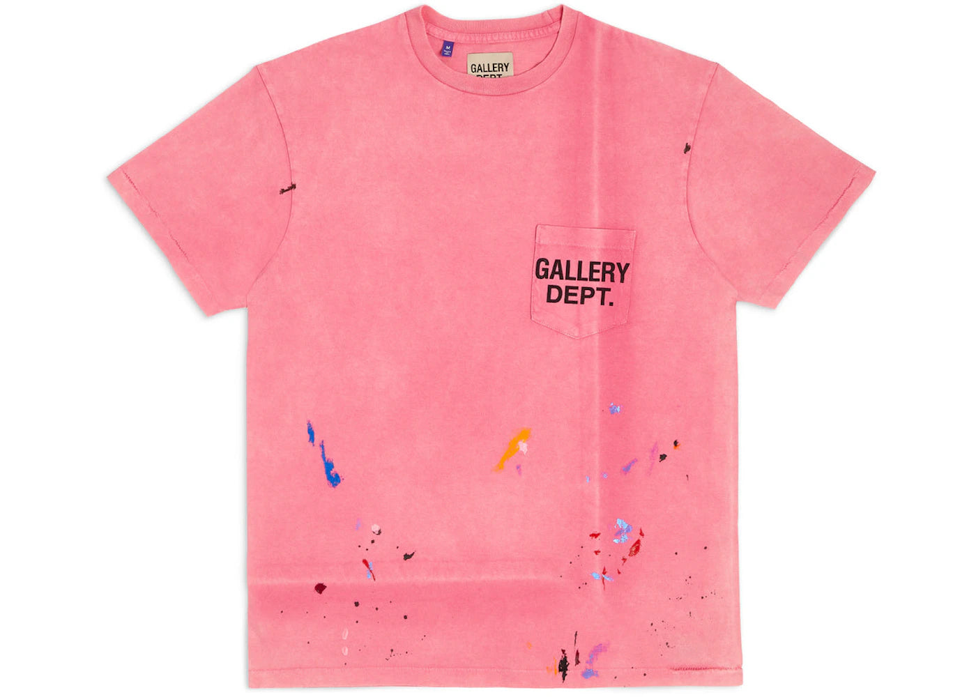 Gallery Dept. Vintage Logo Painted Tee Salmon