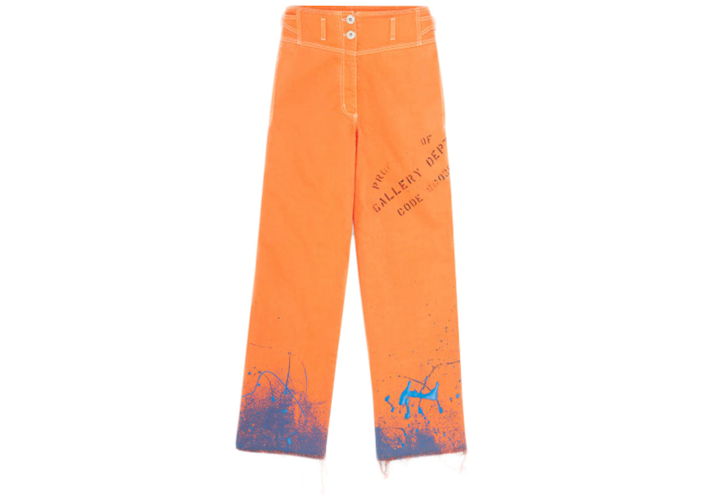 Gallery Dept. x Lanvin Women's High-Waisted Denim Pants Multi (Collection 2)