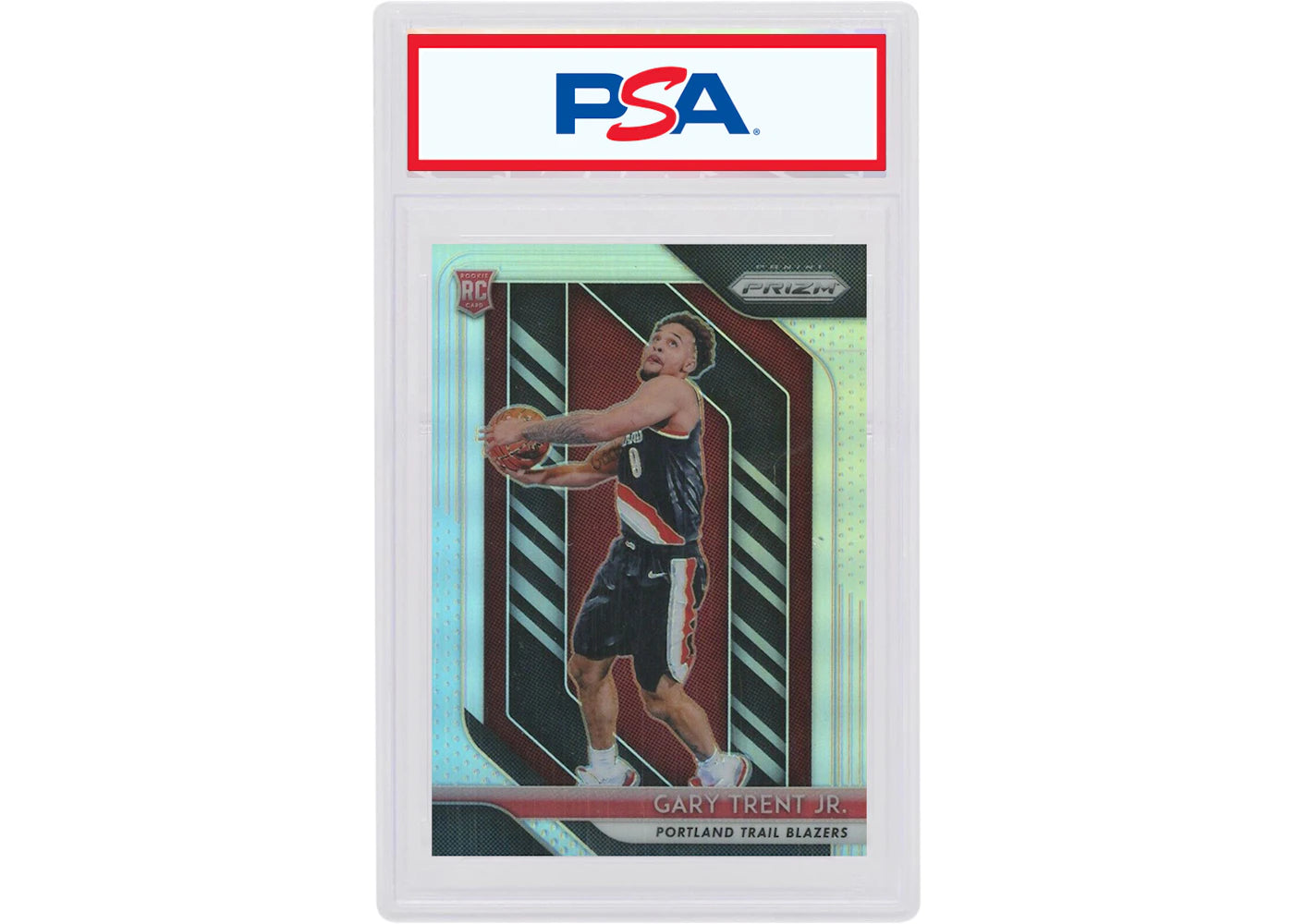 Gary Trent Jr. 2018 Panini Prizm Silver Rookie #71 (PSA or BGS Graded)