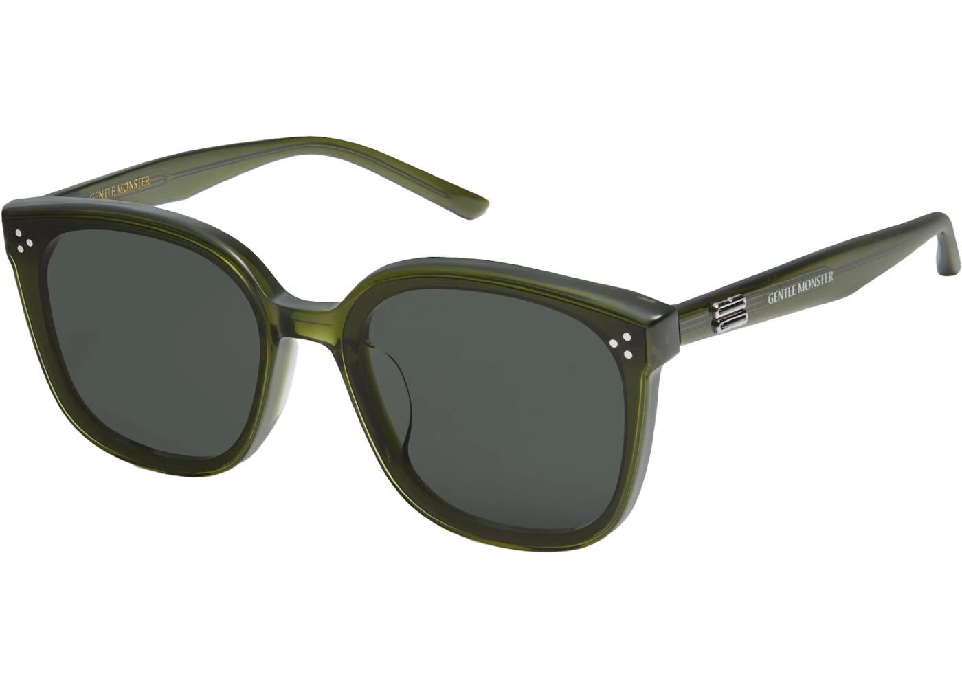 Gentle Monster By KC2 Sunglasses Khaki/Grey