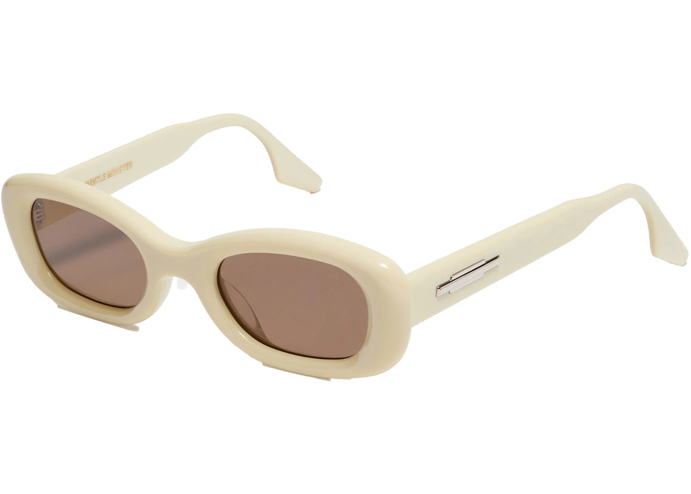 Gentle Monster Tambu Y4 Sunglasses Ivory/Brown