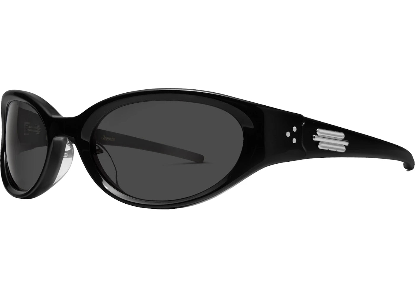 Gentle Monster x Jennie Jentle Salon Donut Bun Sunglasses Black/Silver (01)