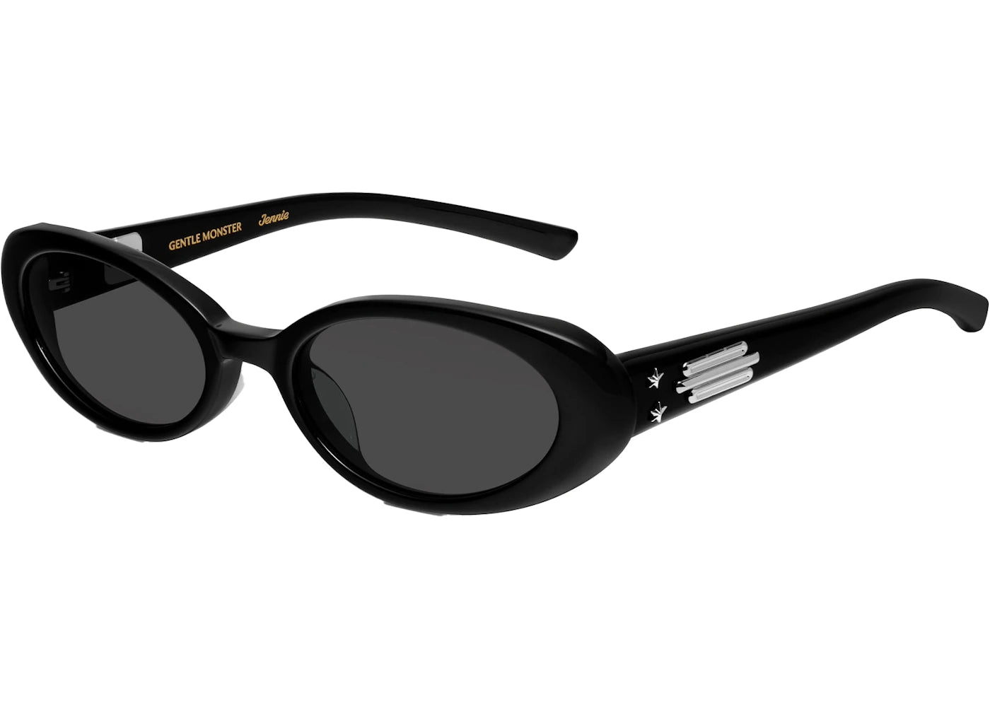 Gentle Monster x Jennie Jentle Salon Hush Sunglasses Black/Silver (01)