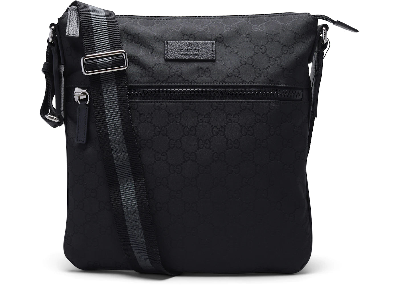 Gucci GG Messenger Bag Small Guccissima Black