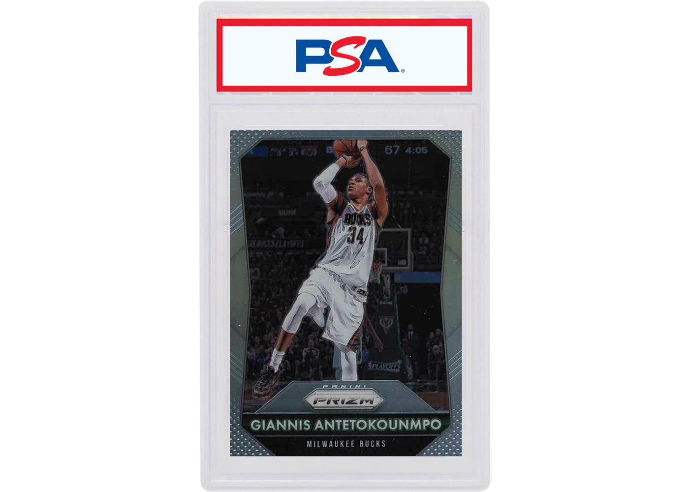 Giannis Antetokounmpo 2015 Panini Prizm Silver #144 (PSA or BGS Graded)