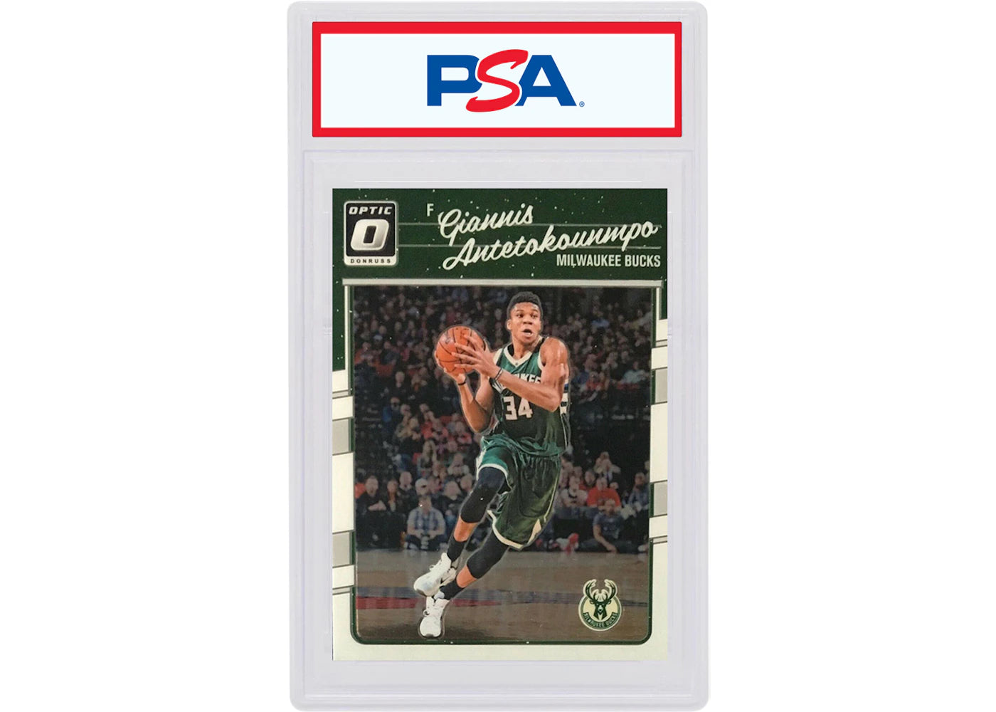 Giannis Antetokounmpo 2016 Panini Donruss Optic #5 (PSA or BGS Graded)