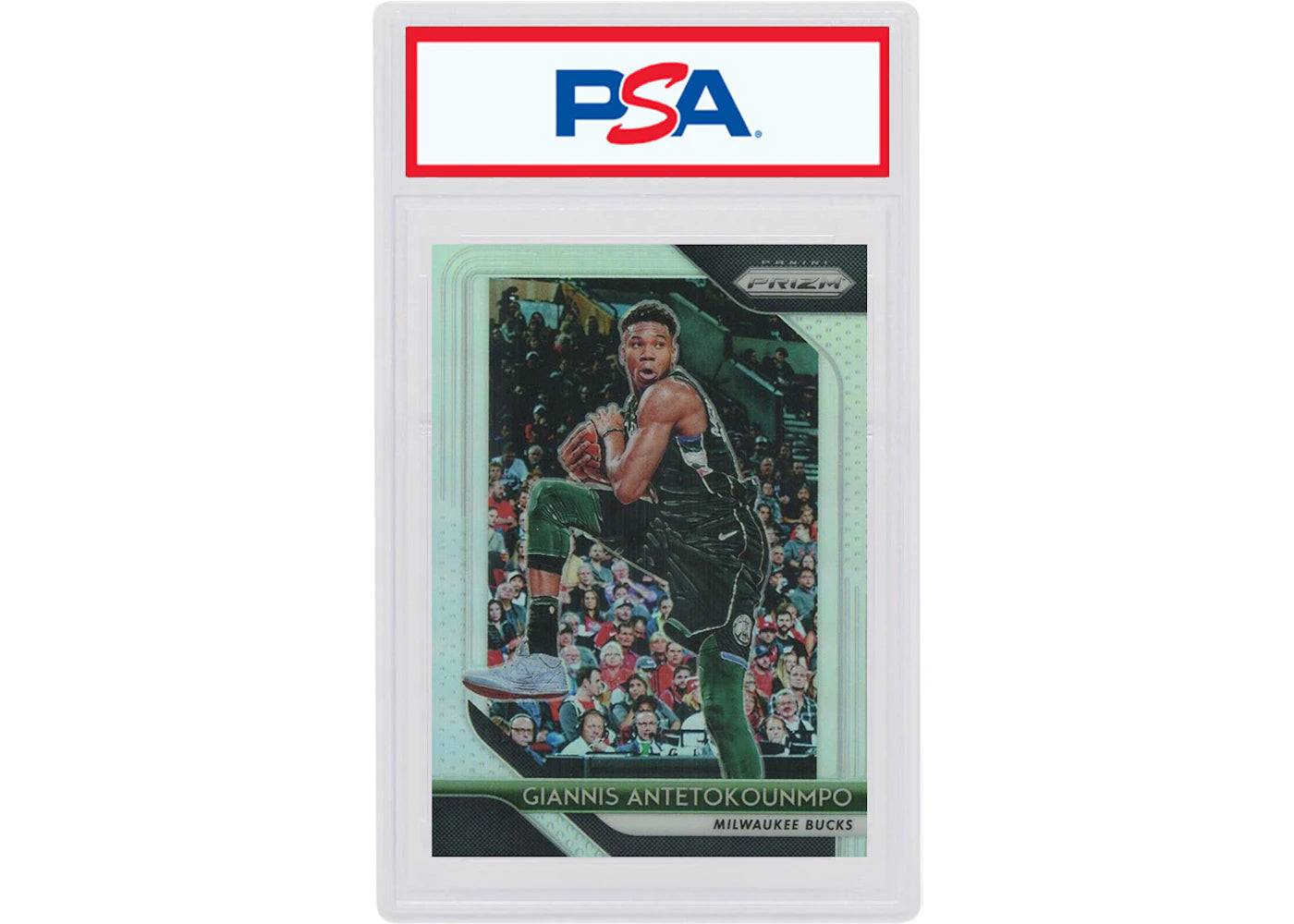 Giannis Antetokounmpo 2018 Panini Prizm Silver #296 (PSA or BGS Graded)