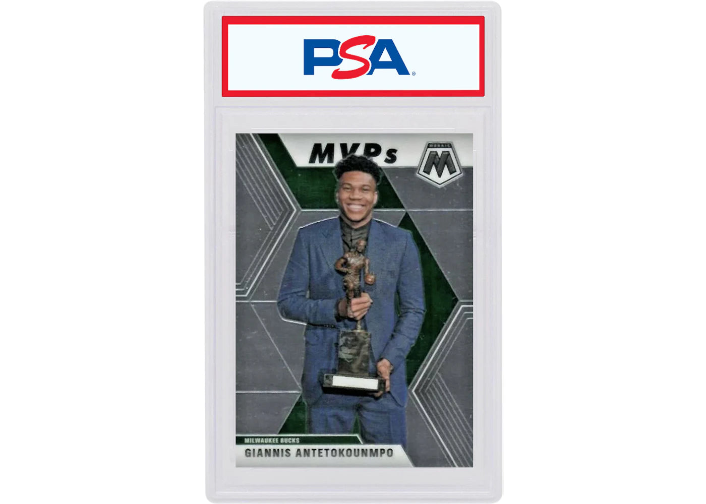 Giannis Antetokounmpo 2019 Panini Mosaic MVP's #297