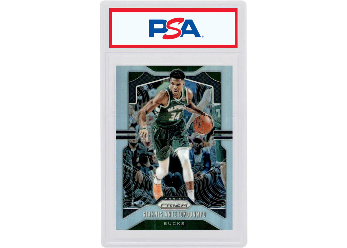 Giannis Antetokounmpo 2019 Panini Prizm Silver #152 (PSA or BGS Graded)