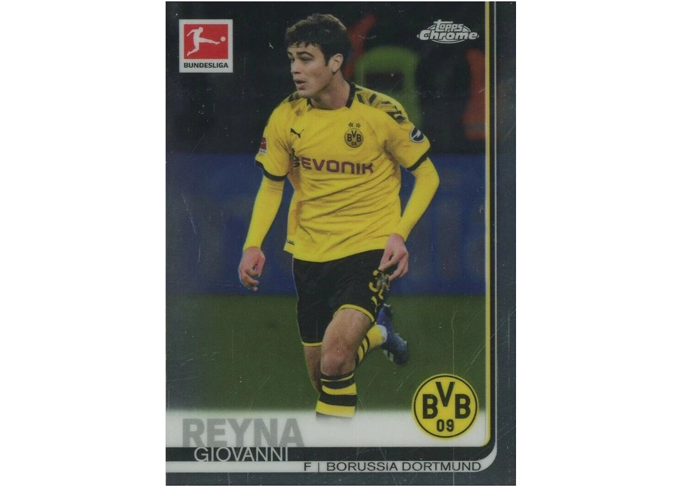 Giovanni Reyna 2019 Topps Chrome Bundesliga #37 (Ungraded)
