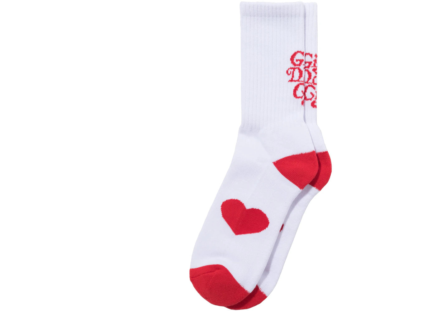 Girls Don't Cry Logo Socks White