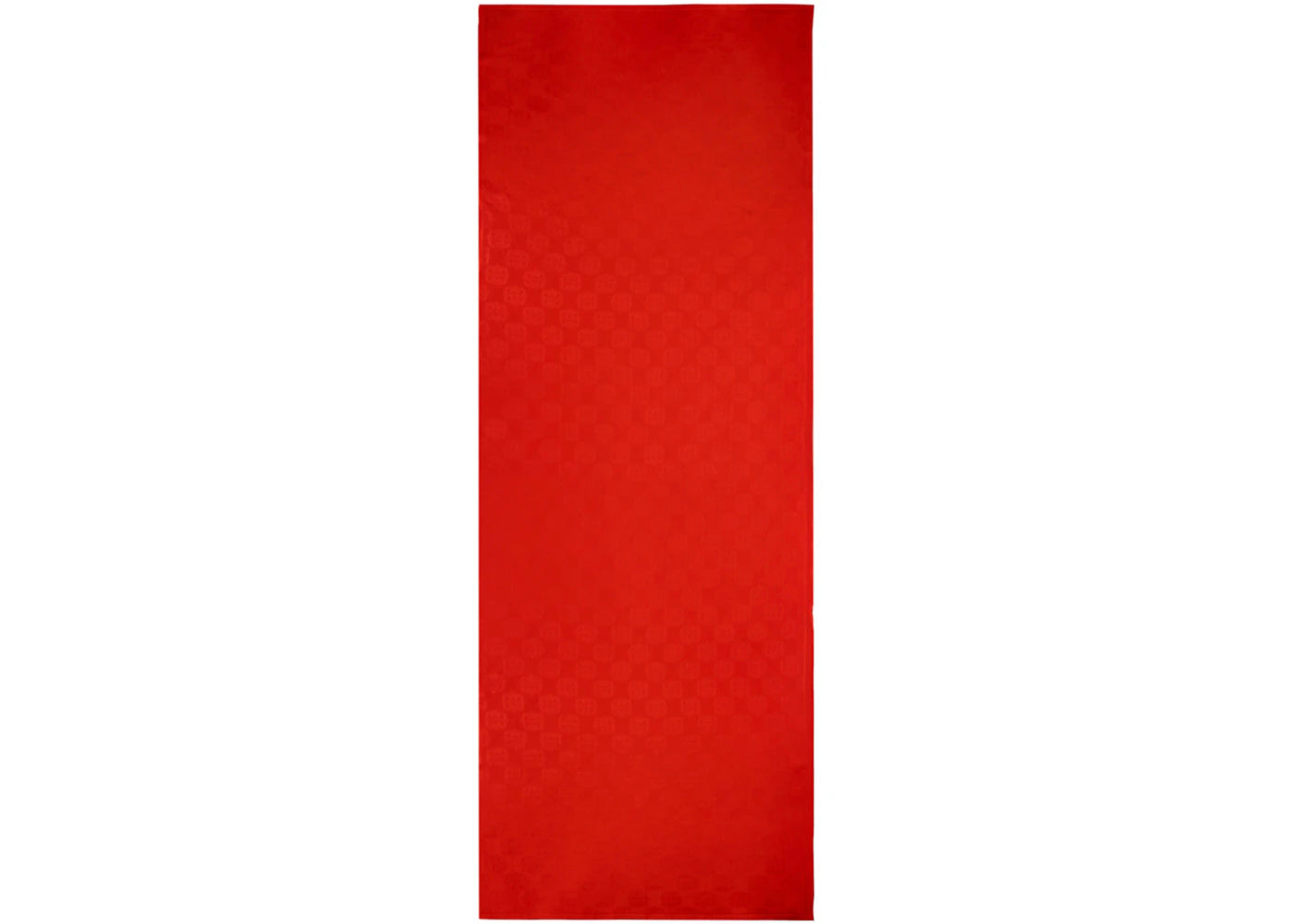 Givenchy 4G Baroque Jacquard Silk Scarf Vermilion