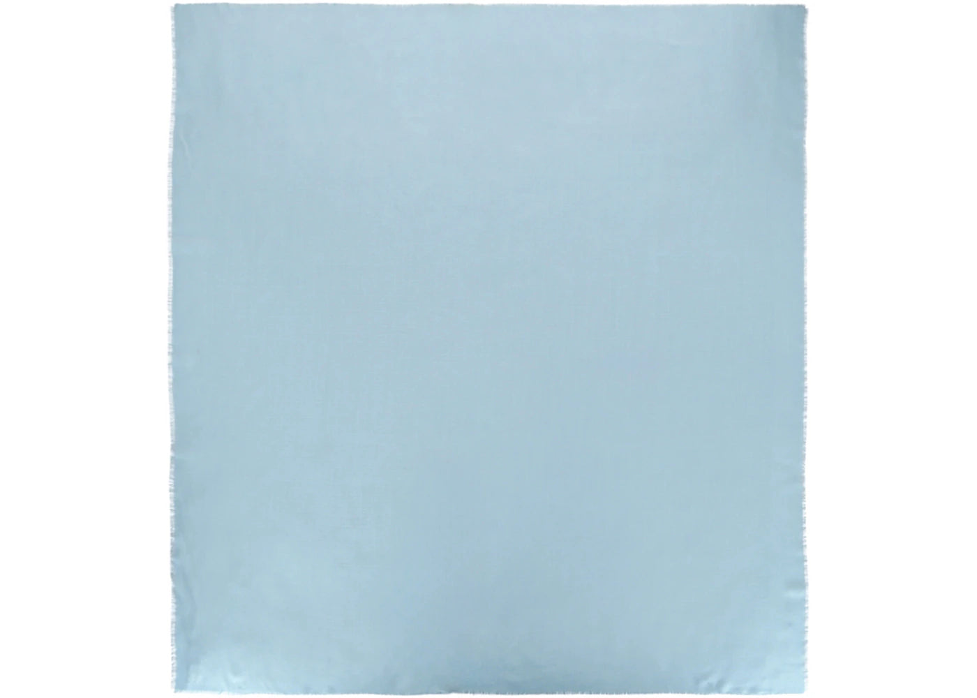 Givenchy 4G Jacquard Fringe Scarf Sky Blue